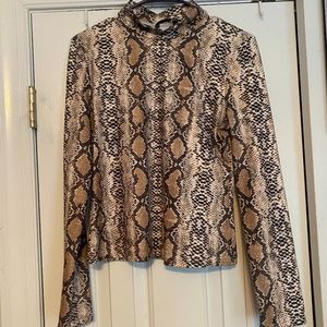 Snakeskin Longsleeve Shirt